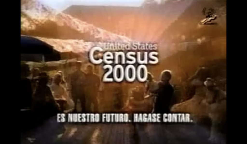 The Bravo Group – US Census Bureau Campaign – WITHOUT FEAR, DON JOSE & BABY  – 2000